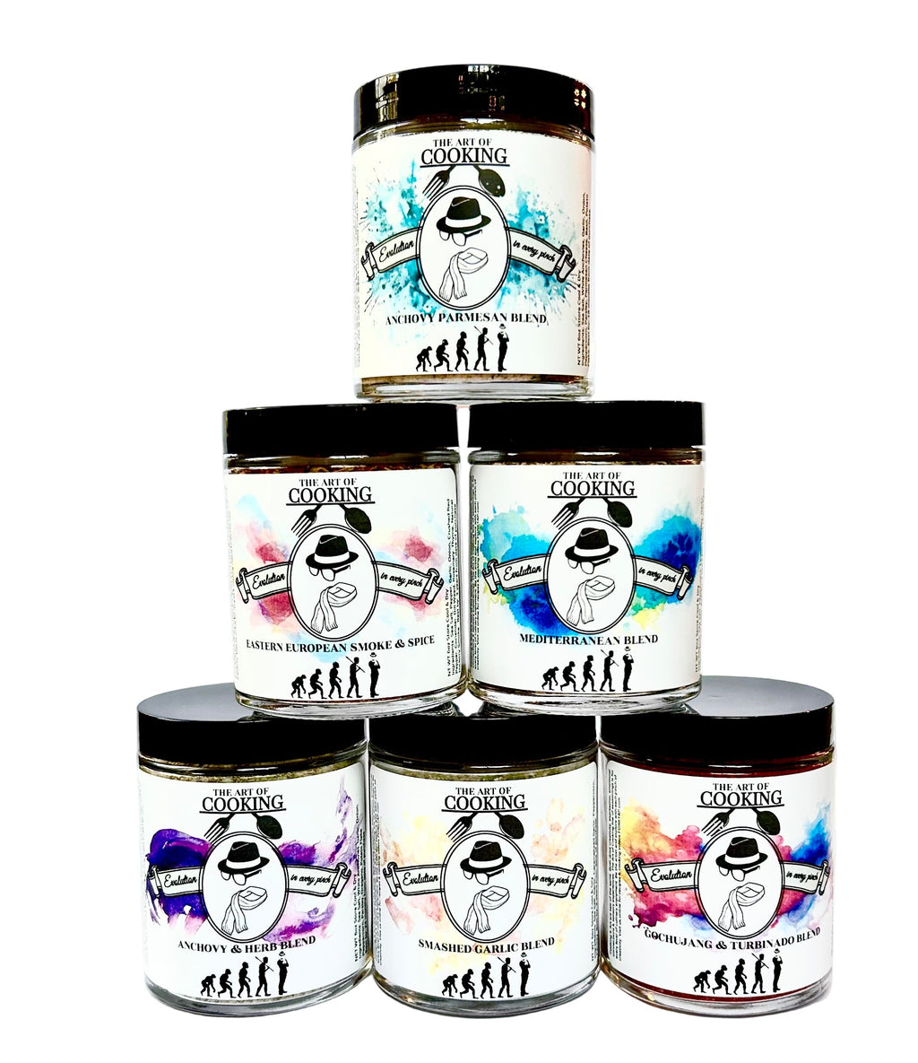 The Art of Cooking Set — All 6 Organic Spice Blends, One Collection